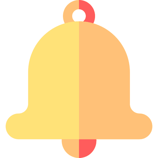 Bell audio notification bell icon