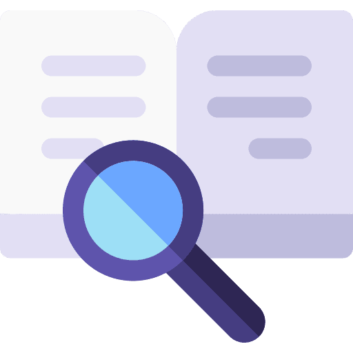 Research book research learn icon
