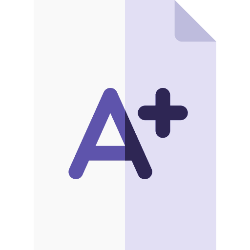 Test a+ qualification score icon Test a+ qualification score icon