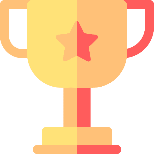 Award education champion trophy icon Award education champion trophy icon