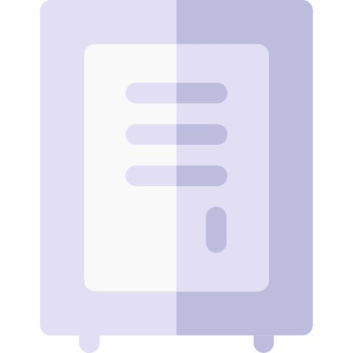 Locker gym changing room wardrobe icon Locker gym changing room wardrobe icon