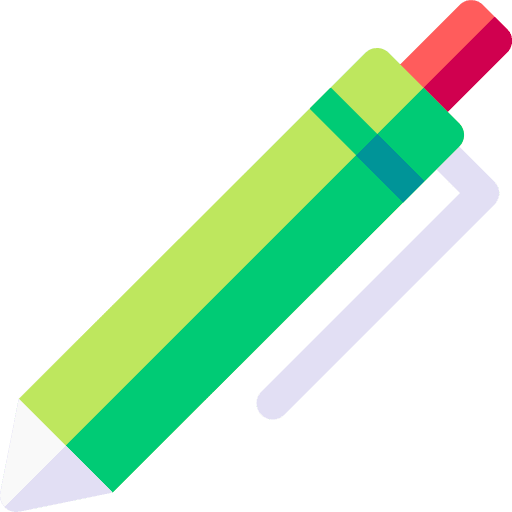 Pen pen writing tool office material icon Pen pen writing tool office material icon