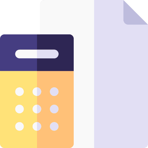 Calculator maths paper electronics icon Calculator maths paper electronics icon