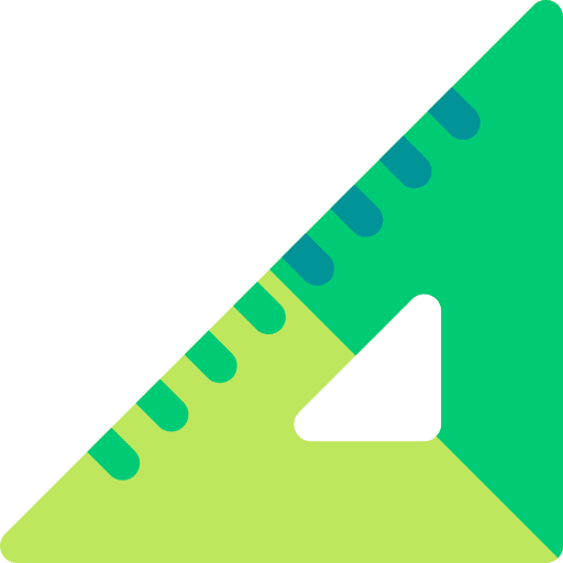 Square school material measure geometry icon Square school material measure geometry icon