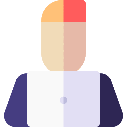 Student student education caucasian icon Student student education caucasian icon