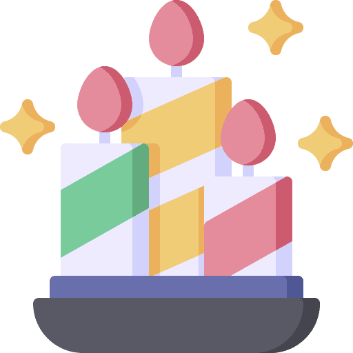 Candles aromatic flame celebration icon Candles aromatic flame celebration icon