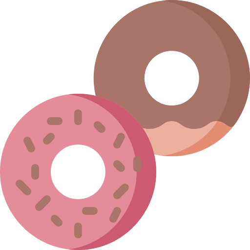 Doughnut donut dessert food and restaurant icon Doughnut donut dessert food and restaurant icon