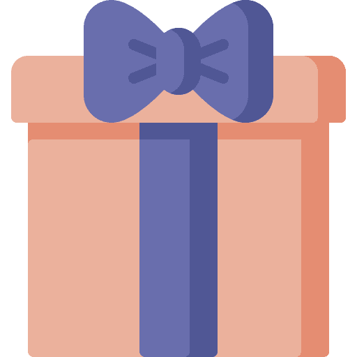 Gift present gift birthday and party icon Gift present gift birthday and party icon
