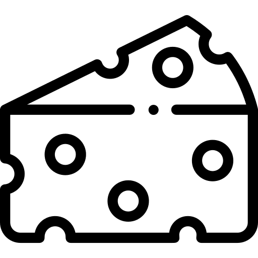 Cheese cheese fattening food icon