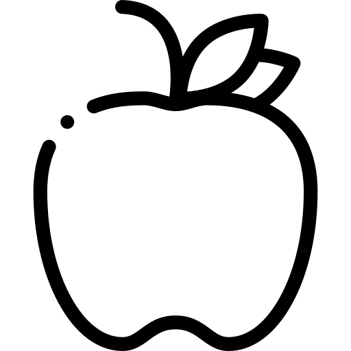 Apple apple organic diet icon Apple apple organic diet icon
