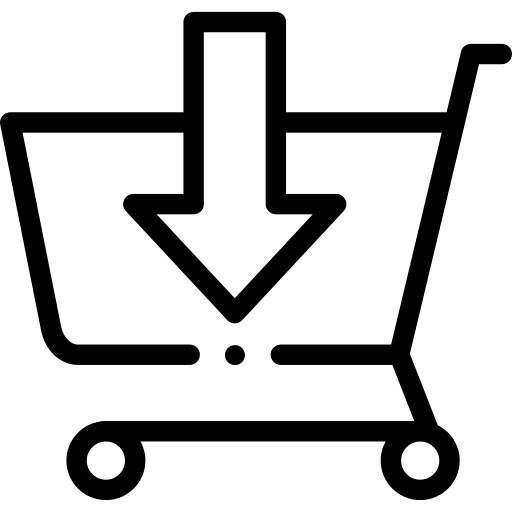 Online shop grow shop download shopping cart icon Online shop grow shop download shopping cart icon