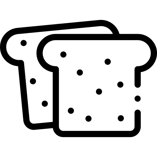 Sliced bread sliced bread breakfast meal icon Sliced bread sliced bread breakfast meal icon