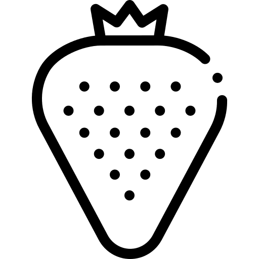 Strawberry diet food and restaurant fruit icon Strawberry diet food and restaurant fruit icon