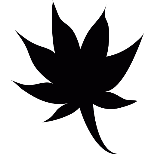 Shape plants foliage nature icon