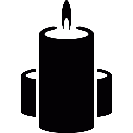 Light candle romance romantic icon