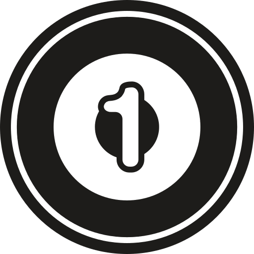 Target darts sports numbers icon