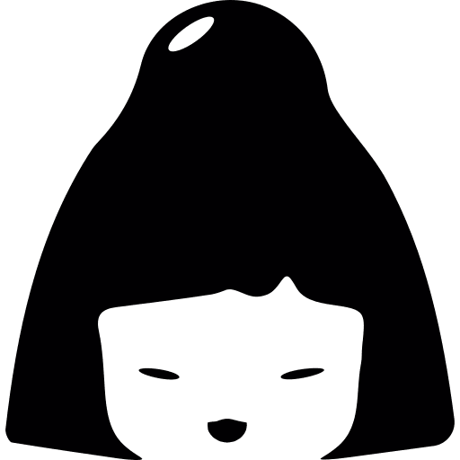 Woman japan oriental geisha icon