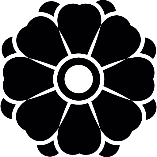 Flower flower petals nature icon