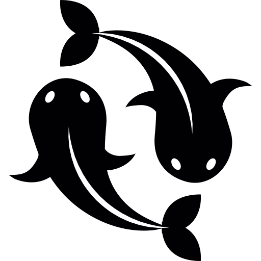 Fish japanese carp chinese icon