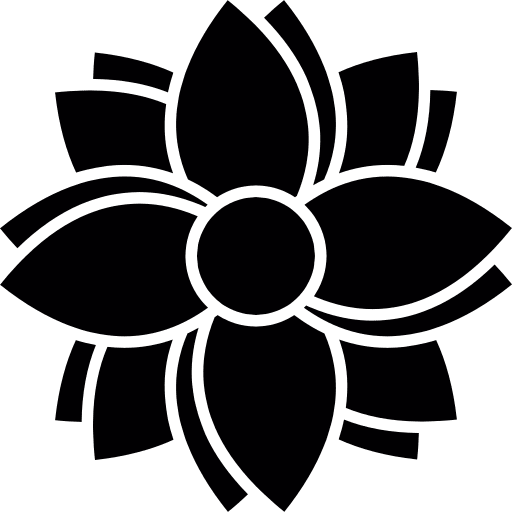 Flower ornamental floral flowers icon