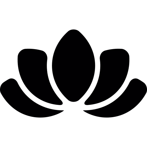 Flowers lotus floral blossom icon