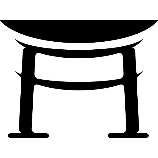 Japan prayer japan buildings icon