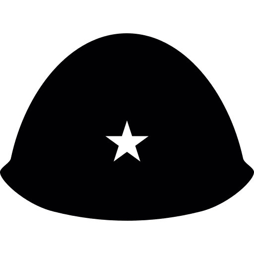 Star commander protection helmets icon