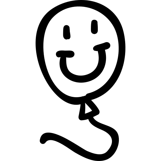 Balloon balloon hand drawn balloons icon