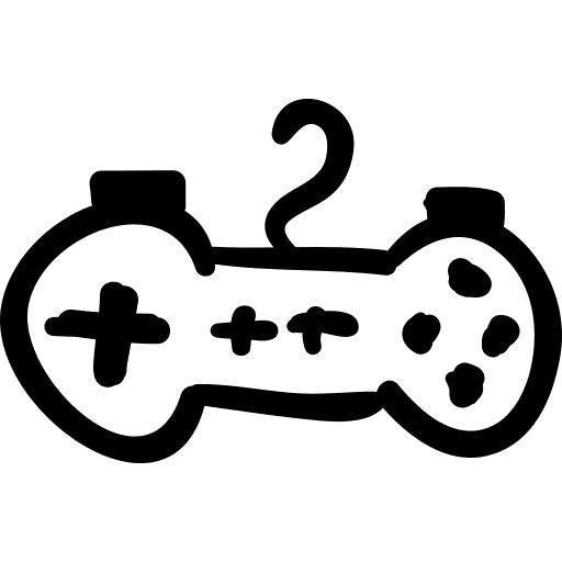 Game games hand drawn game icon