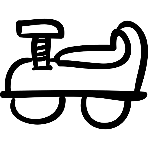 Car outlined transport toys icon