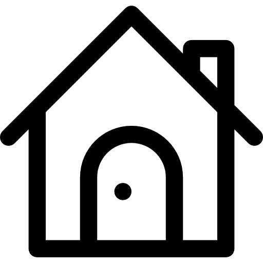 Real estate door real estate home icon