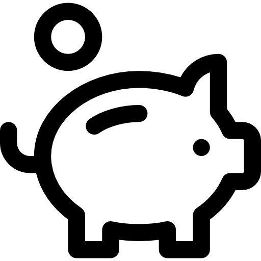 Savings savings hog money icon