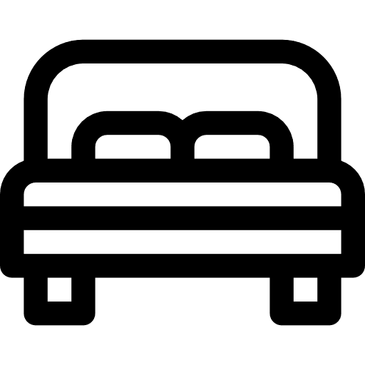 Beds beds buildings sleeping icon