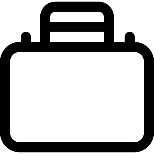 Book bag luggage book bag portfolio icon