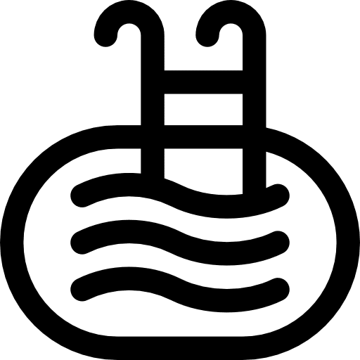 Step ladder swimming pools step ladder steps icon