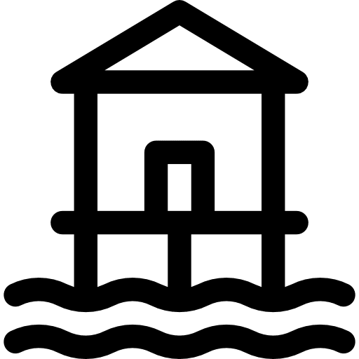 Rent house rent vacation icon