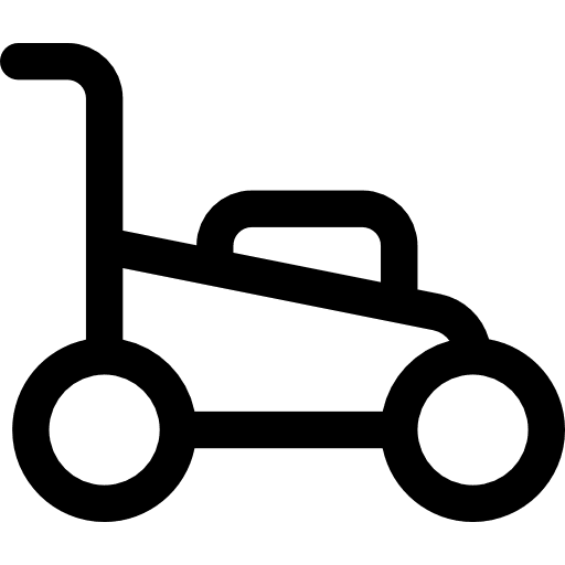 Gardening machinery real estate grass icon