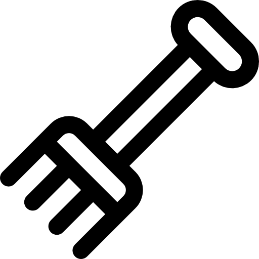 Painted buildings brushes tool icon