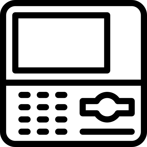 Atm business and finance atm commerce and shopping icon