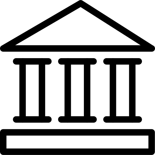 Bank banking business and finance business icon