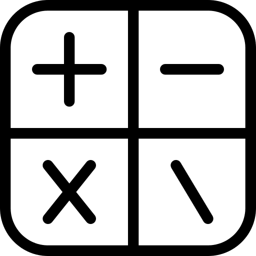 Calculator technological technology sings icon