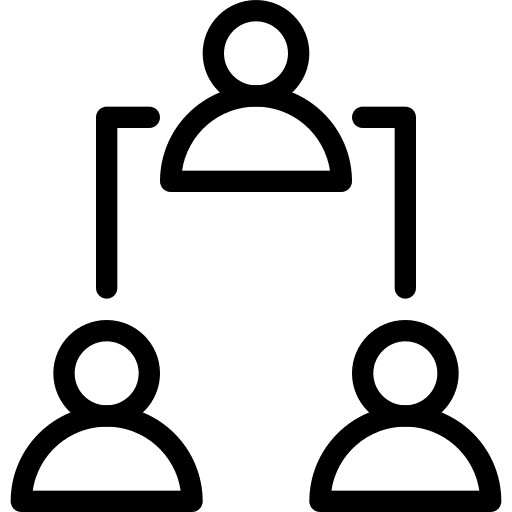 Networking members people team icon