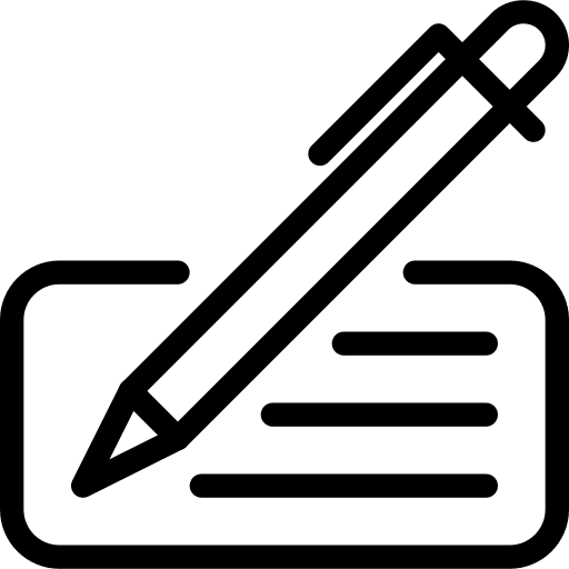 Check bank money payment icon