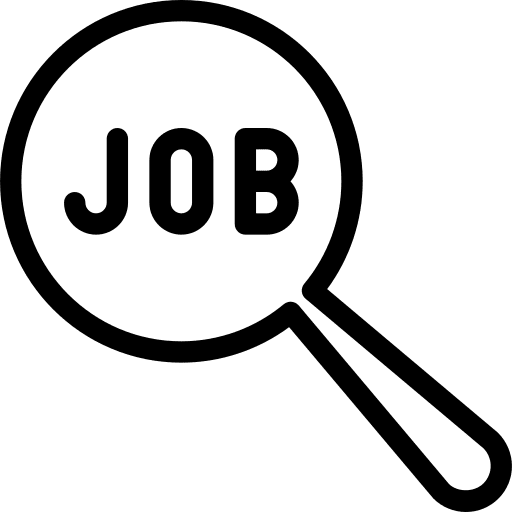 Search detective zoom tools and utensils icon