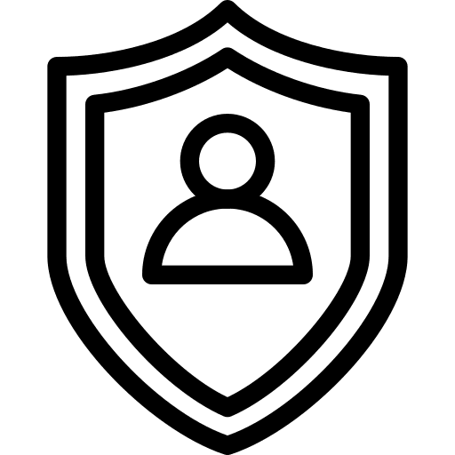 Shield shield security defense icon