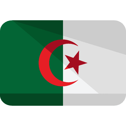 Algeria flags patriotism country icon