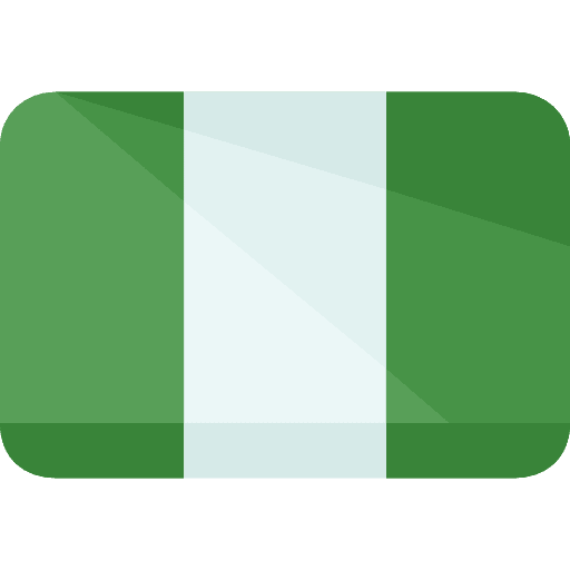 Nigeria flags nation patriotism icon