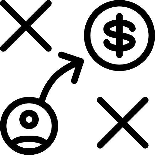 Strategy tactical seo seo and web icon