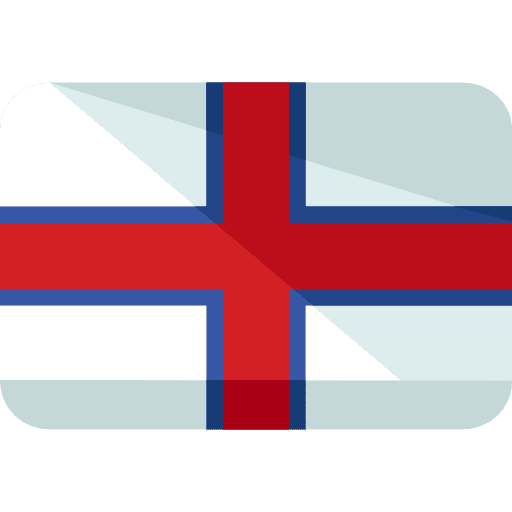Faroe islands patriotism nation flags icon