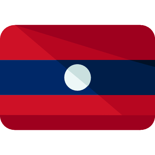 Laos flags laos nation icon